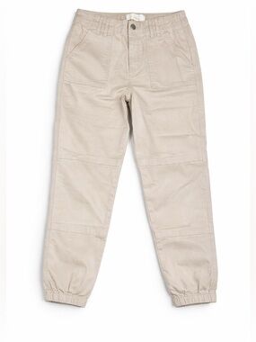 1822 Denim Utility Jogger Pants Light Khaki   Jean Size 4/27 NWT
